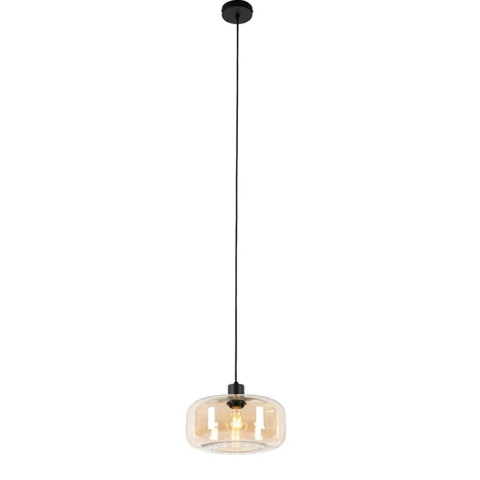 Qazqa hanglamp bizle beige e27