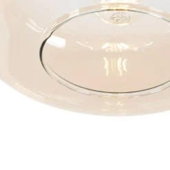 Qazqa hanglamp bizle beige e27