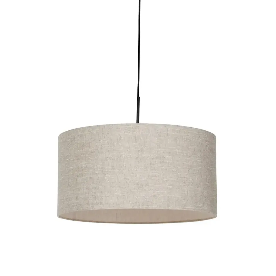 Qazqa hanglamp combi beige e27