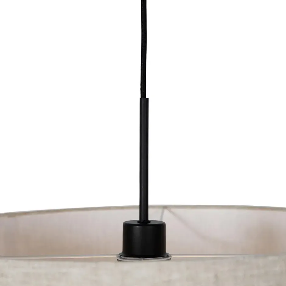 Qazqa hanglamp combi beige e27