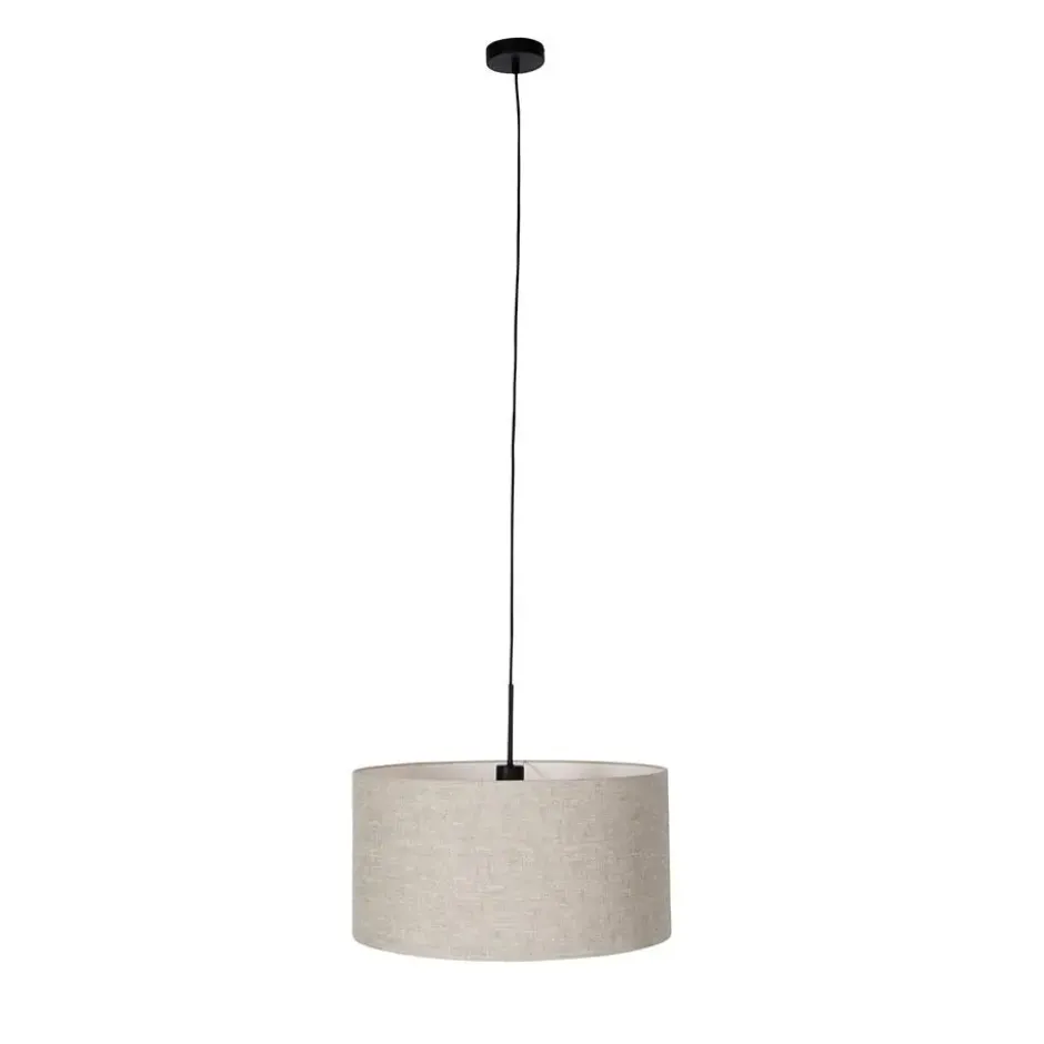Qazqa hanglamp combi beige e27
