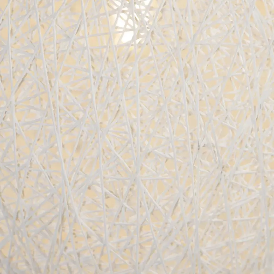 Qazqa hanglamp corda wit e27