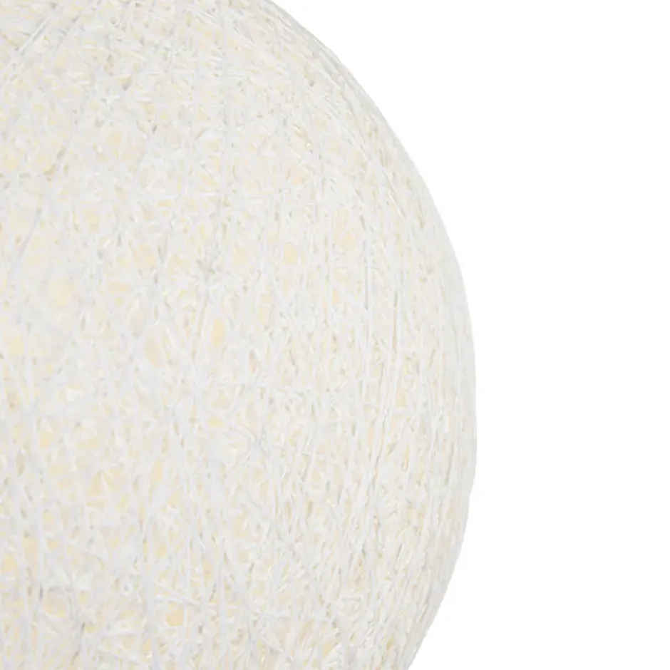 Qazqa hanglamp corda wit e27