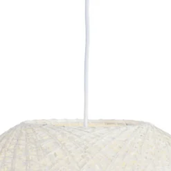 Qazqa hanglamp corda wit e27