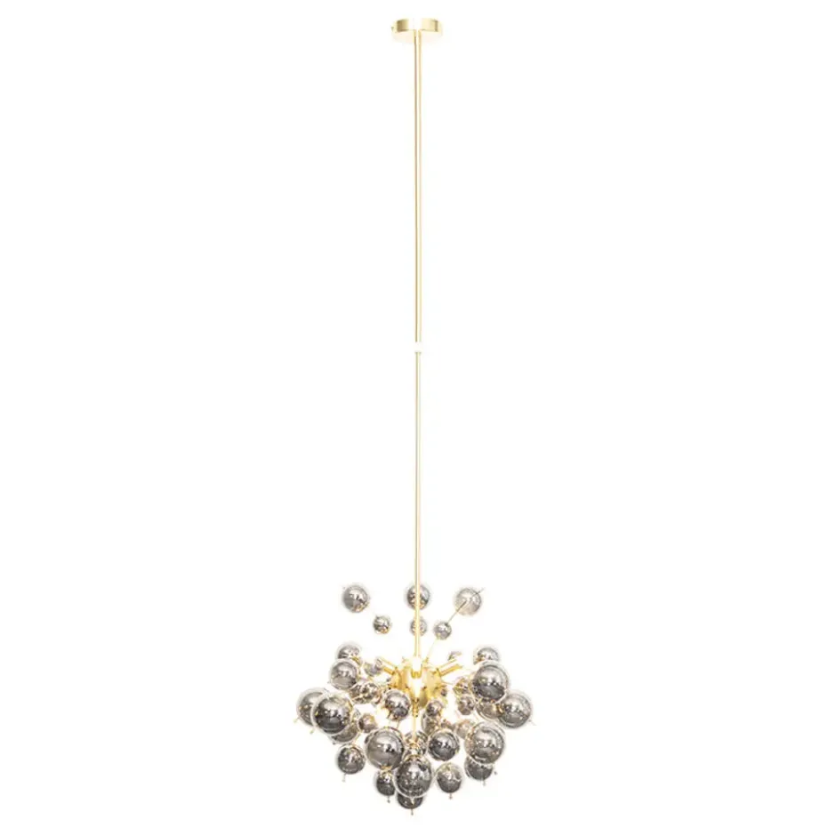 Qazqa hanglamp explode goudkleurig g9