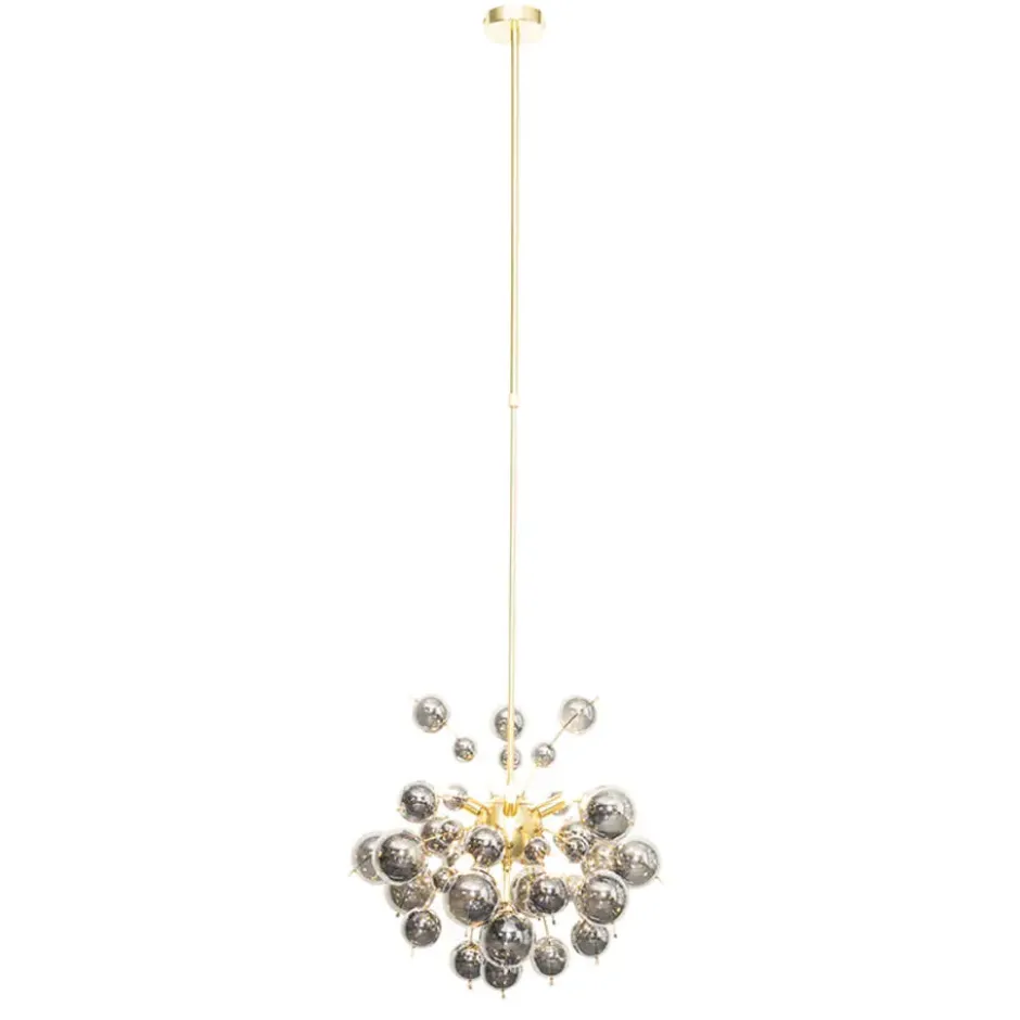 Qazqa hanglamp explode goudkleurig g9