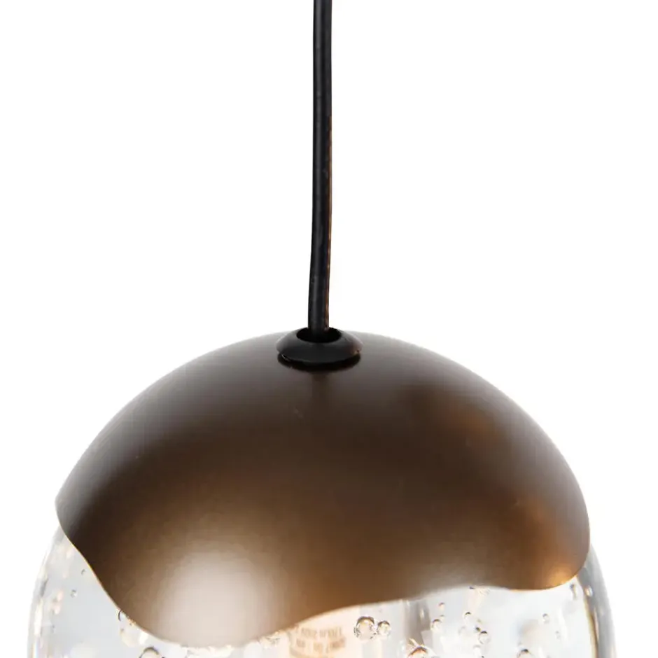Qazqa hanglamp inge bronskleurig g9