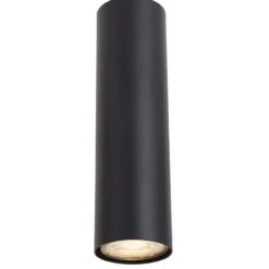 Qazqa hanglamp jeana zwart gu10