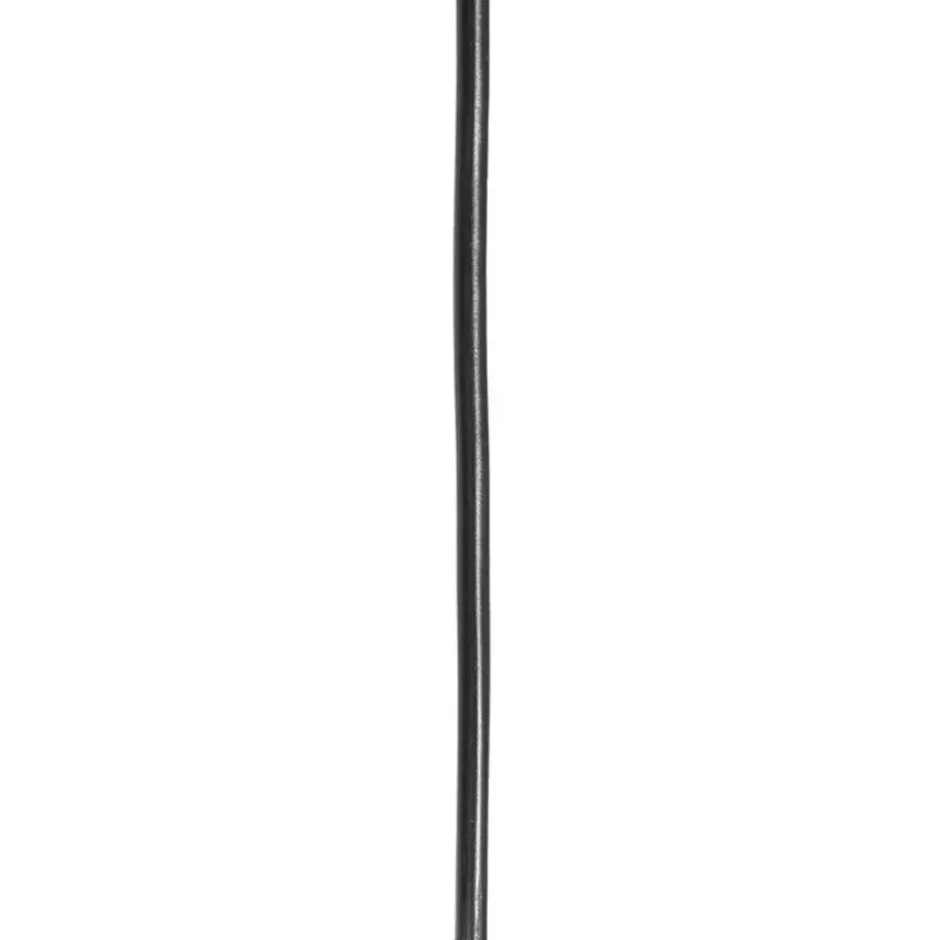 Qazqa hanglamp jeana zwart gu10