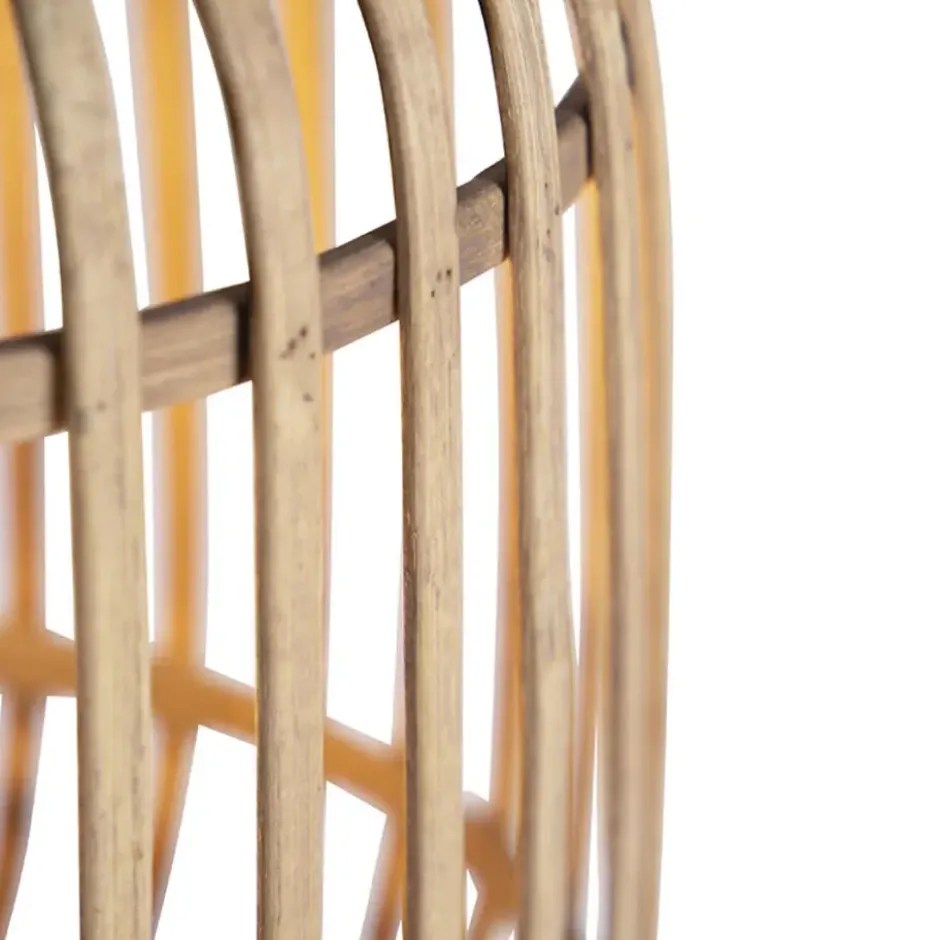 Qazqa hanglamp manila beige e27