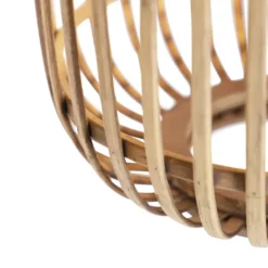 Qazqa hanglamp manila beige e27