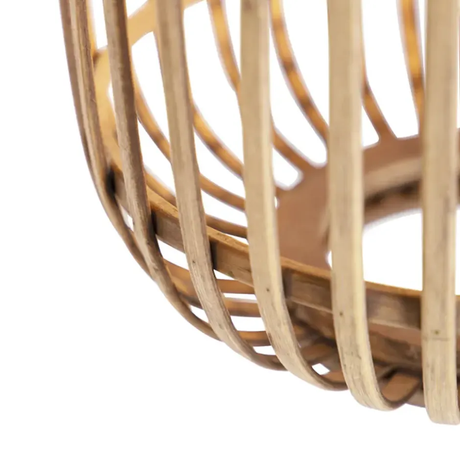 Qazqa hanglamp manila beige e27