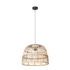 Qazqa hanglamp michelle bruin e27