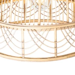 Qazqa hanglamp michelle bruin e27