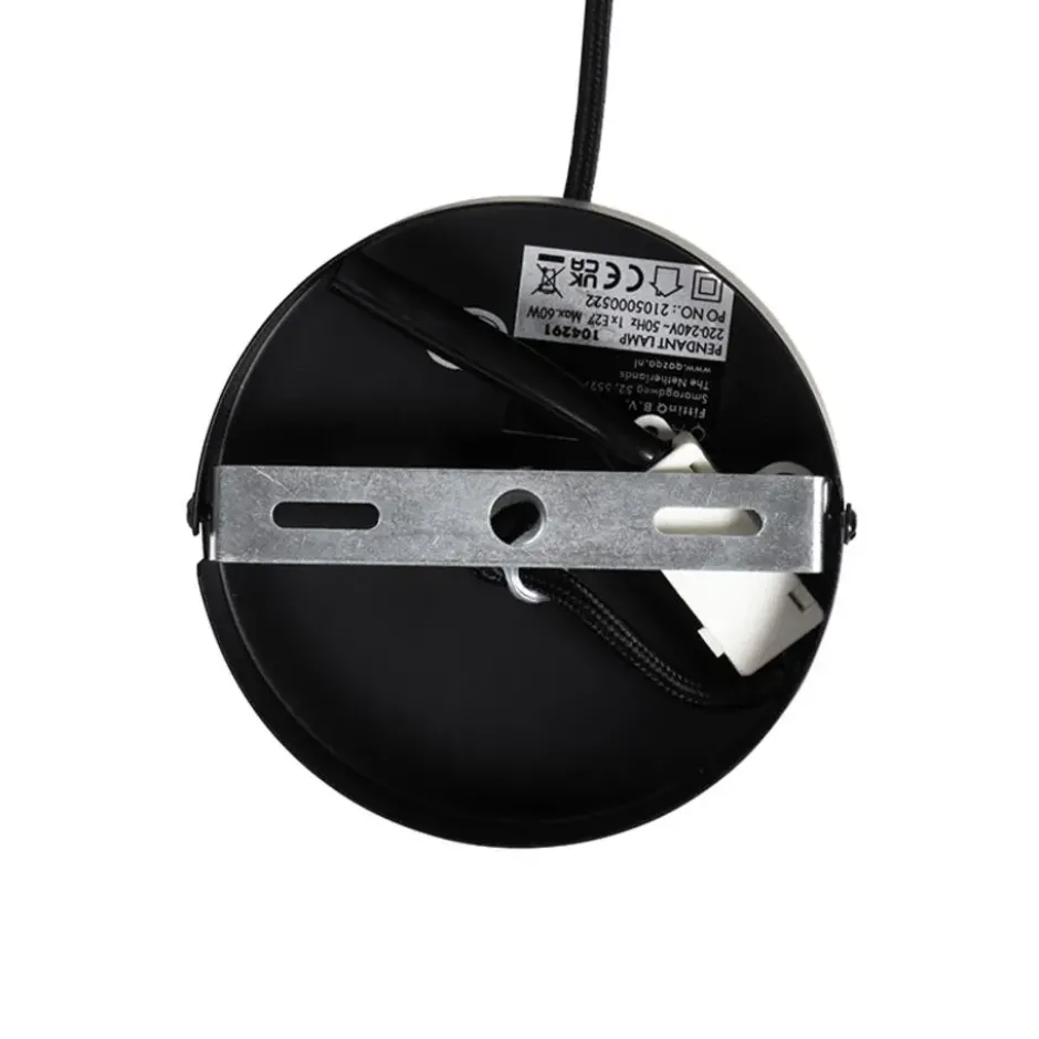 Qazqa hanglamp michelle bruin e27