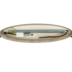 Qazqa hanglamp mochan goudkleurig e14