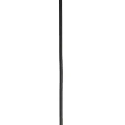 Qazqa hanglamp pua zwart e27