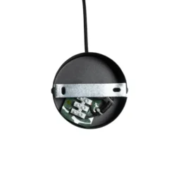 Qazqa hanglamp pua zwart e27