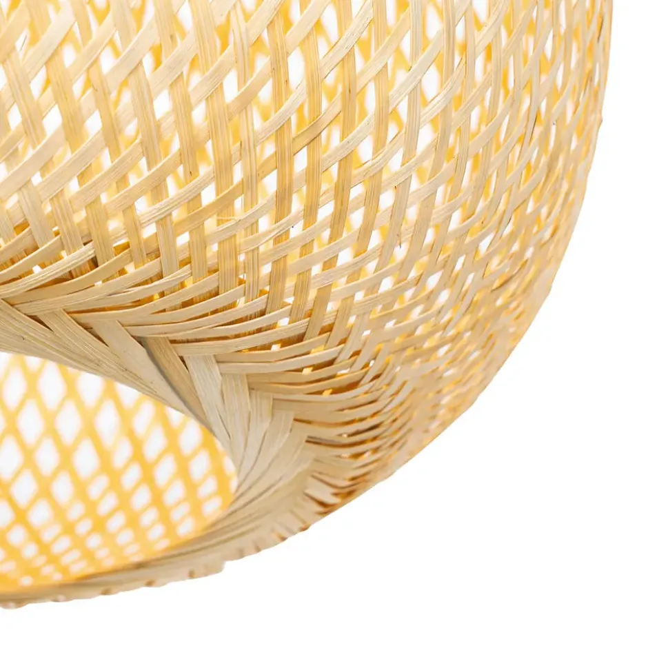 Qazqa hanglamp rafael beige e27