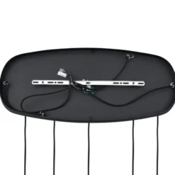 Qazqa hanglamp sheena zwart e27