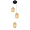 Qazqa hanglamp yvonne beige e27