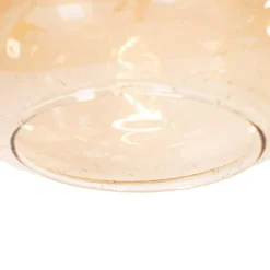 Qazqa hanglamp zuzanna oranje e27