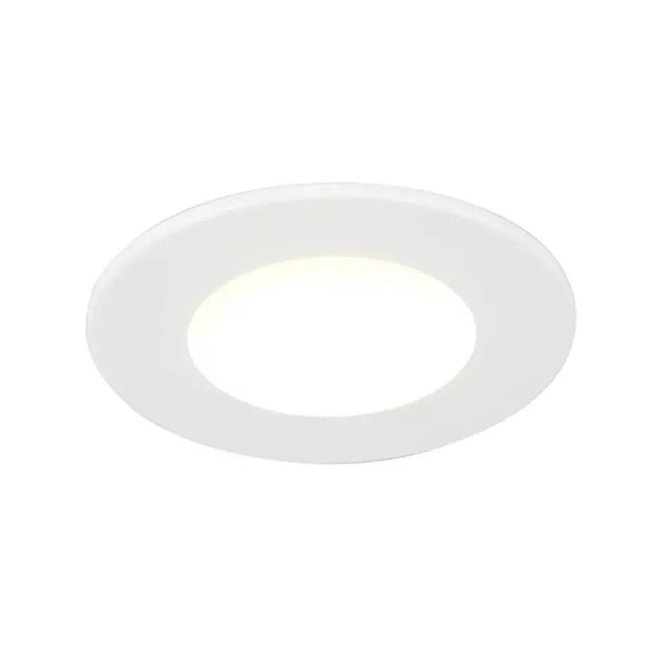 Qazqa inbouwspot blanca wit geïntegreerde led
