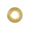 Qazqa inbouwspot xena goudkleurig gu10