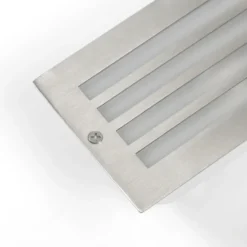 Qazqa inbouw wandlamp hurricane zilverkleurig e27
