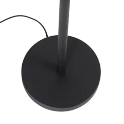 Qazqa lamp met leesarm retro zwart e27