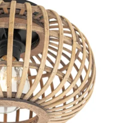 Qazqa plafondlamp amira beige e27