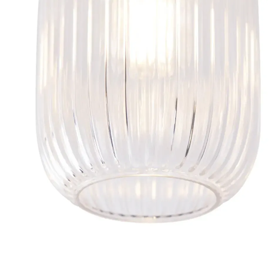 Qazqa plafondlamp banci goudkleurig e27