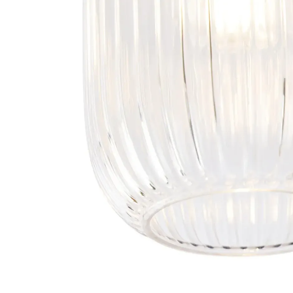 Qazqa plafondlamp banci goudkleurig e27