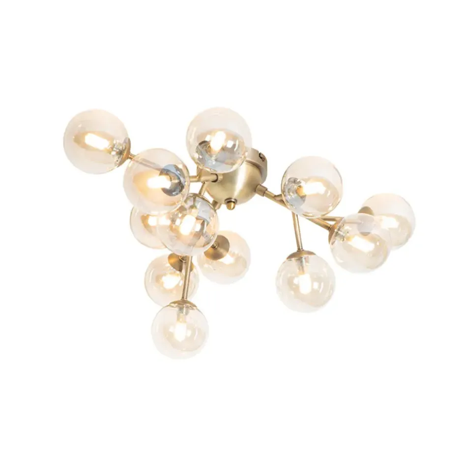 Qazqa plafondlamp bianca bronskleurig g9