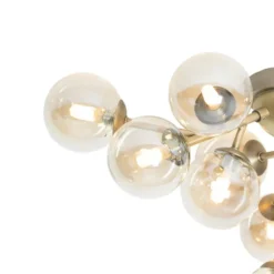 Qazqa plafondlamp bianca bronskleurig g9