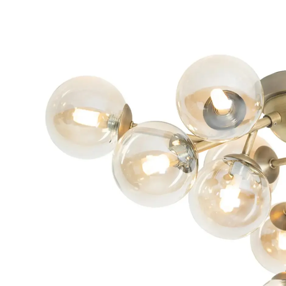 Qazqa plafondlamp bianca bronskleurig g9