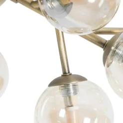 Qazqa plafondlamp bianca bronskleurig g9