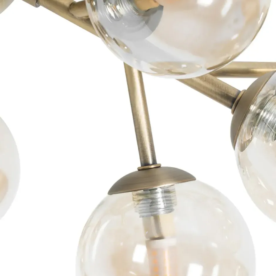 Qazqa plafondlamp bianca bronskleurig g9