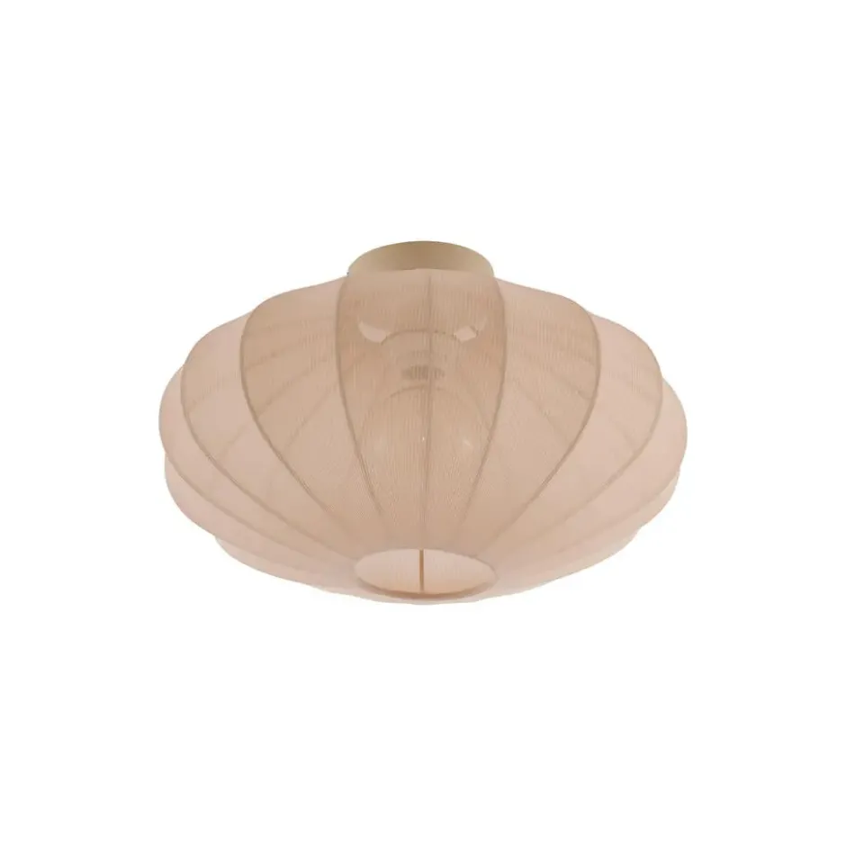 Qazqa plafondlamp bida beige e27
