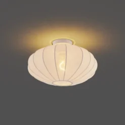 Qazqa plafondlamp bida wit e27