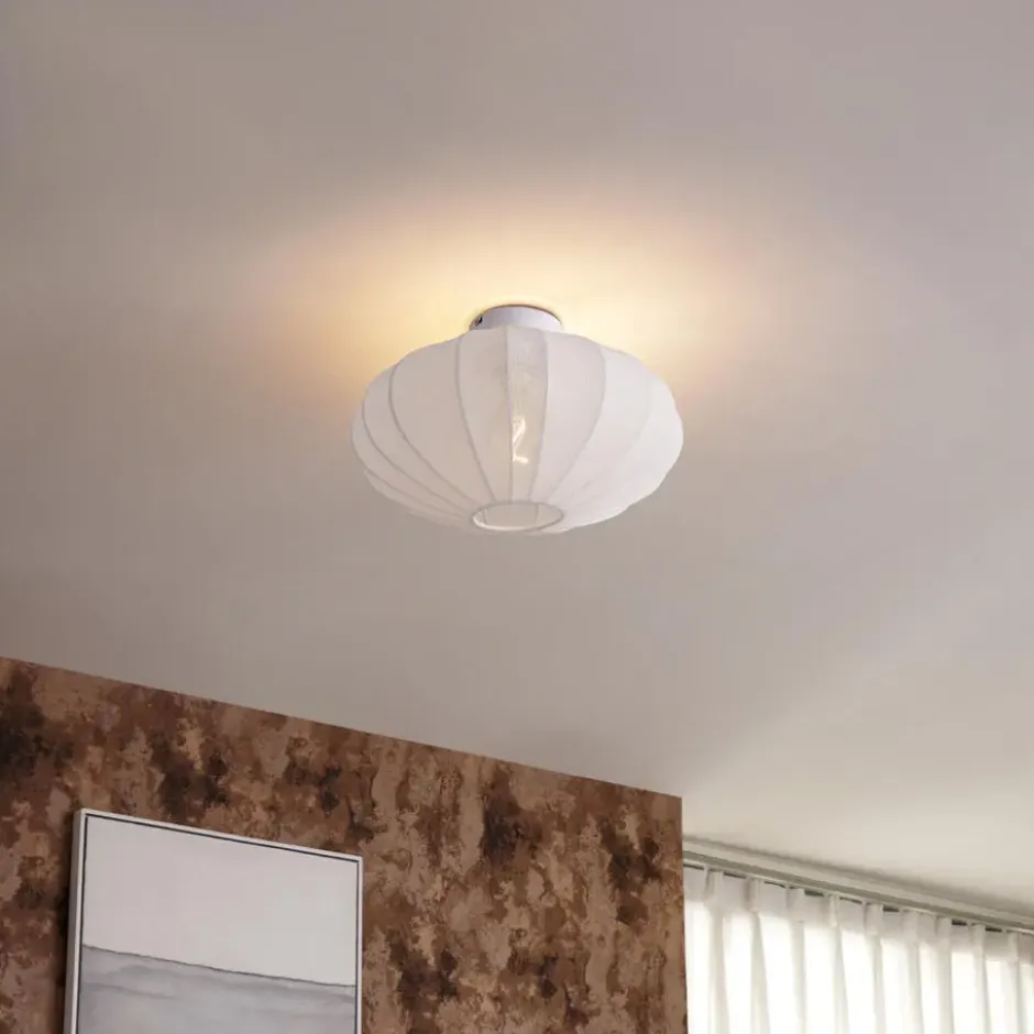 Qazqa plafondlamp bida wit e27