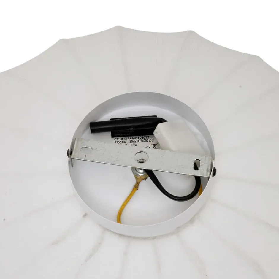 Qazqa plafondlamp bida wit e27