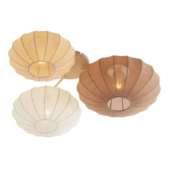 Qazqa plafondlamp bida wit e27