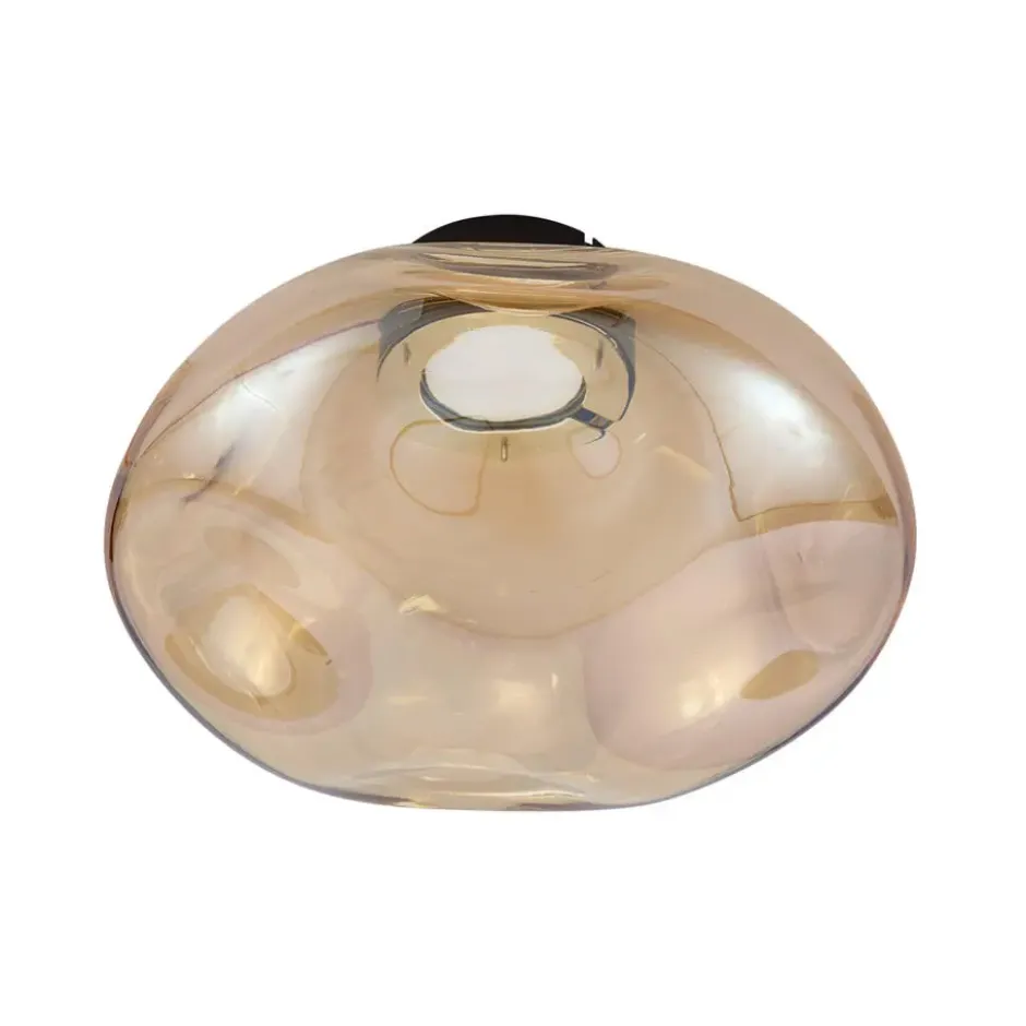 Qazqa plafondlamp gemma zwart gx53
