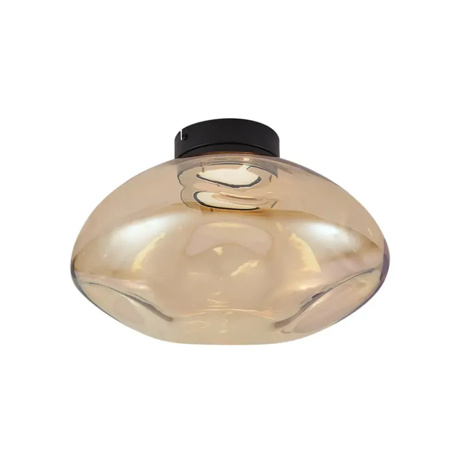 Qazqa plafondlamp gemma zwart gx53