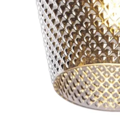 Qazqa plafondlamp karce goudkleurig e27