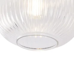 Qazqa plafondlamp karel goudkleurig e27