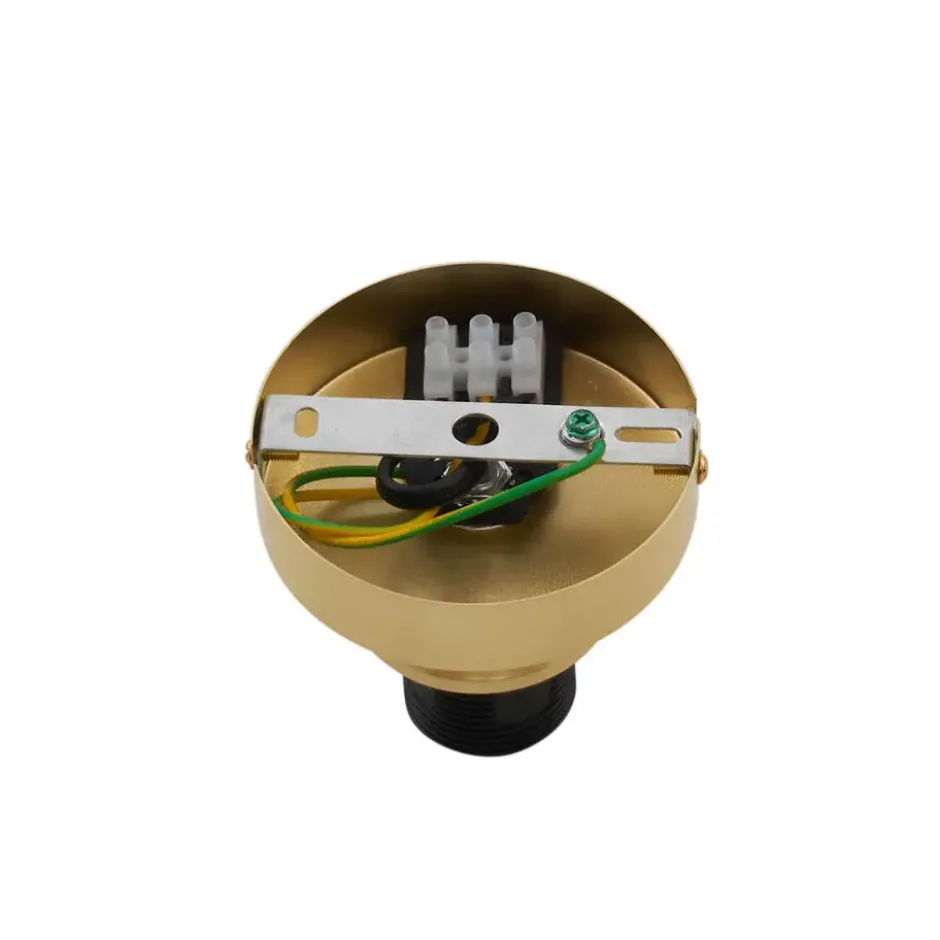 Qazqa plafondlamp pillon goudkleurig e27