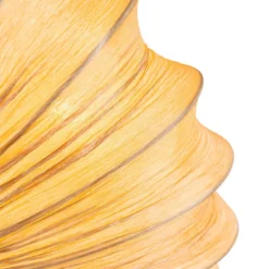 Qazqa plafondlamp plu beige e27