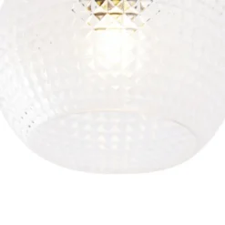 Qazqa plafondlamp sphere goudkleurig e27